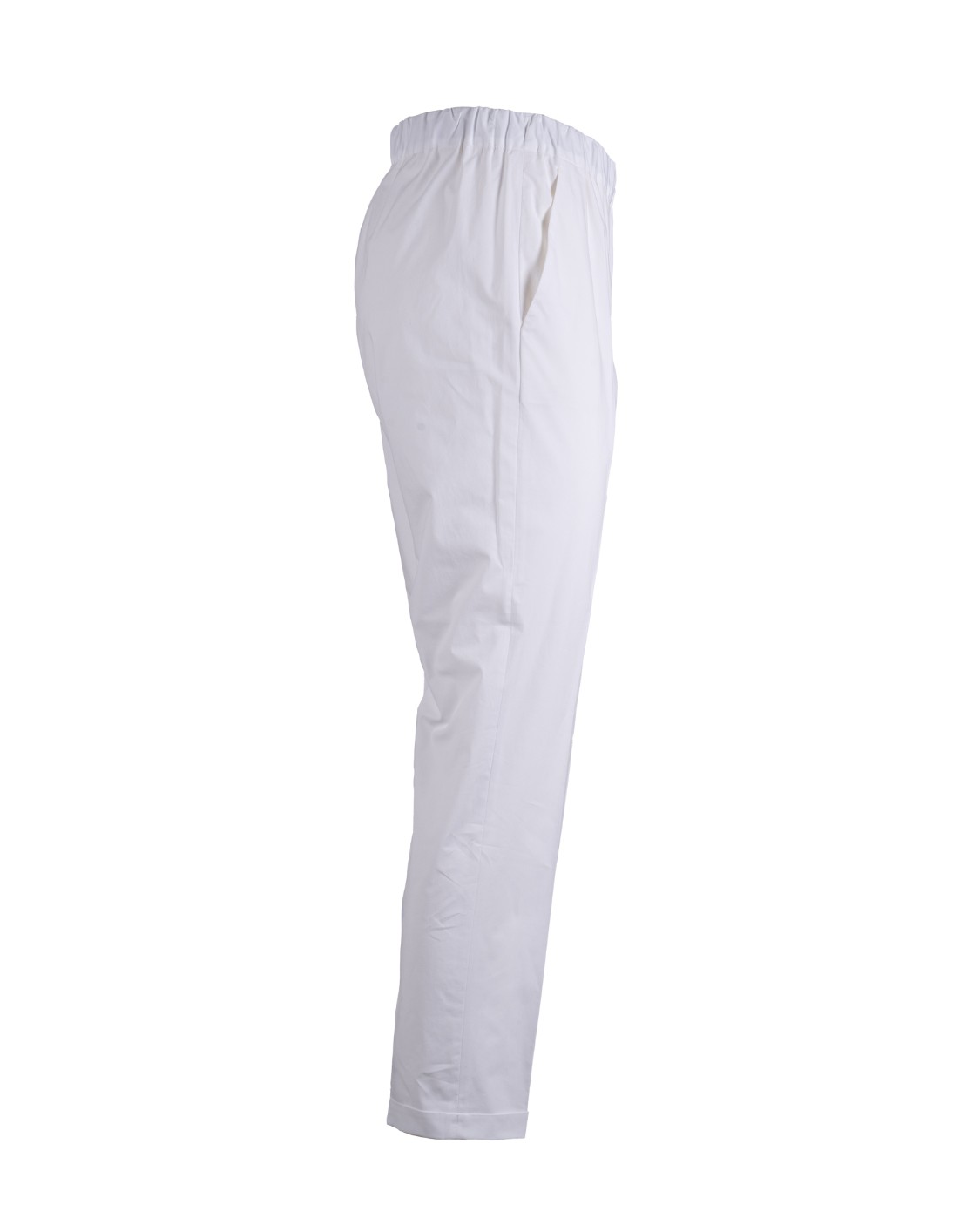 shop ANTONELLI  Pantalone: Antonelli pantaloni "Rosalba" in cotone elasticizzato.
Elastico in vita.
Vestibilità morbida.
Tasche laterali a filetto.
Risvolte in fondo.
Composizione: 95% Cotone, 5% Elastan.
Made in Italy.. ROSALBA B8557N 135B-020 number 9675579
